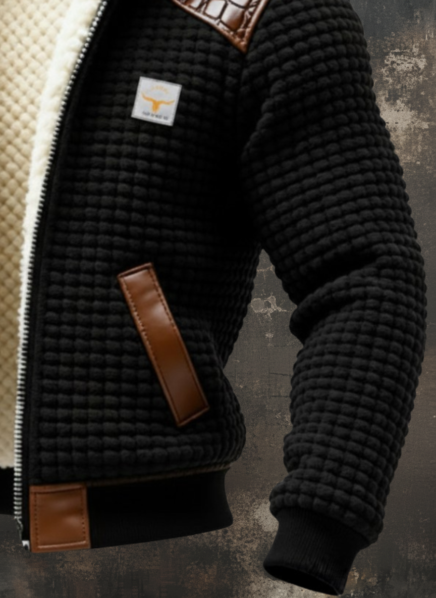 Men's Leather Jacket - Staroby