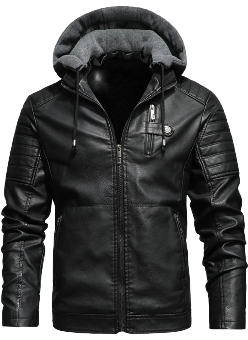 Men's Leather Jacket - Riga