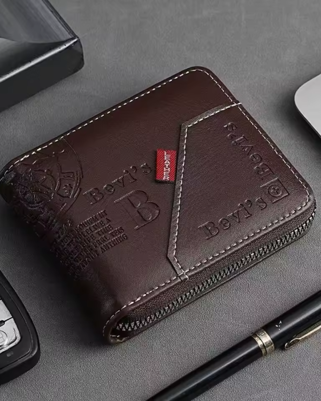 Men's Leather Wallet - Lviv