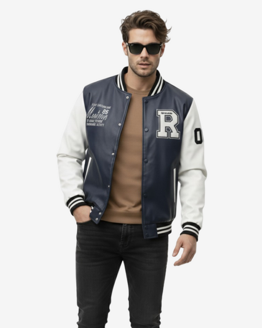 Men's Leather Jacket - Barcelona