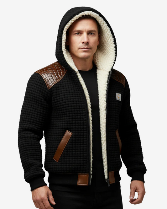 Men's Leather Jacket - Staroby