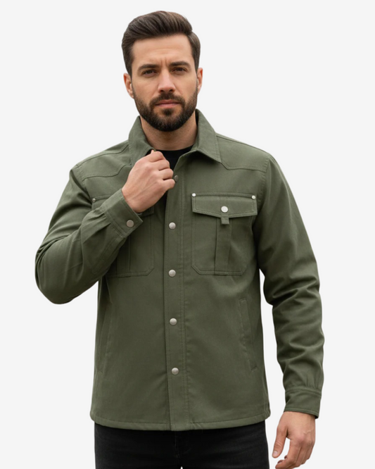 Men's Leather Jacket - Hull