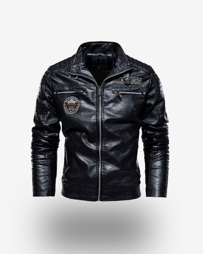 Men's Leather Jacket - Vienna
