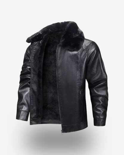 Men's Leather Jacket - Stockholm