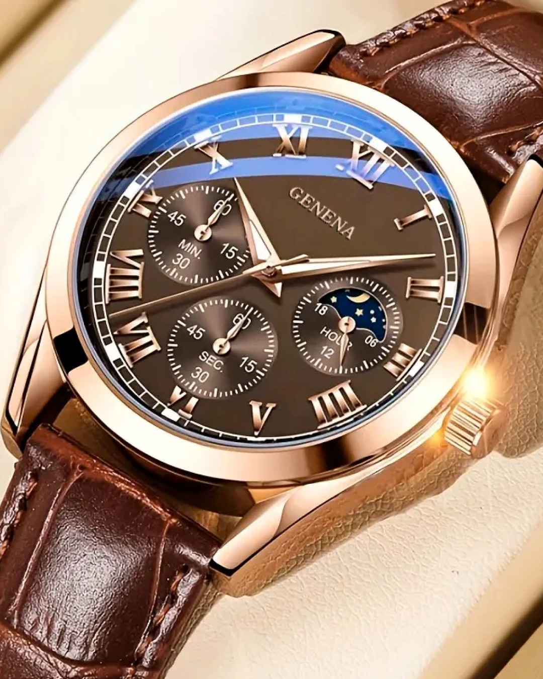 Leather Watch - Catilla