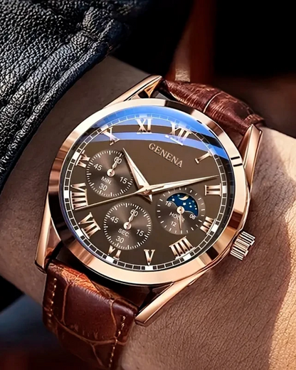 Leather Watch - Catilla