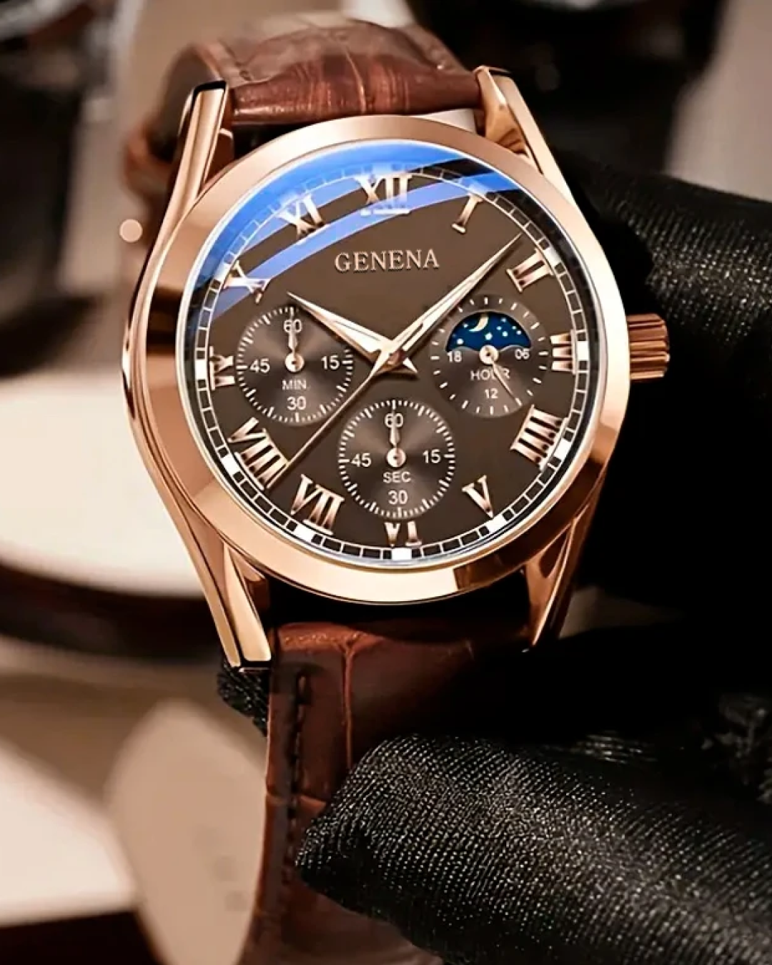 Leather Watch - Catilla