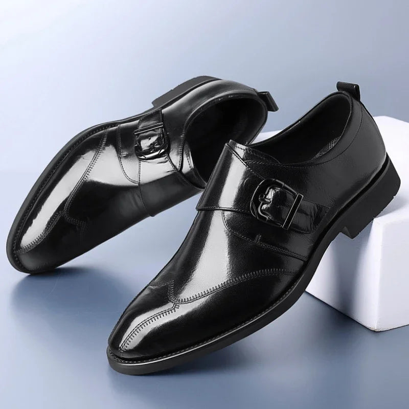 Italian Luxury Faux Leather Loafers