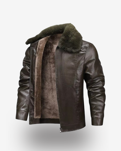 Men's Leather Jacket - Stockholm